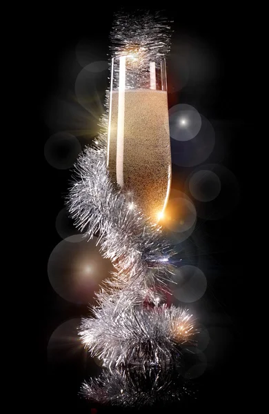 Champagne decorations — Stock Photo, Image