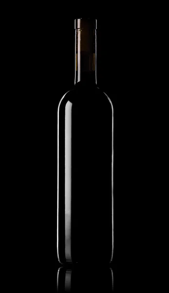 Wine on black — Stock Photo, Image