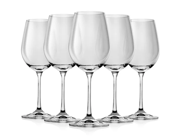 Empty wine glass — Stock Photo, Image