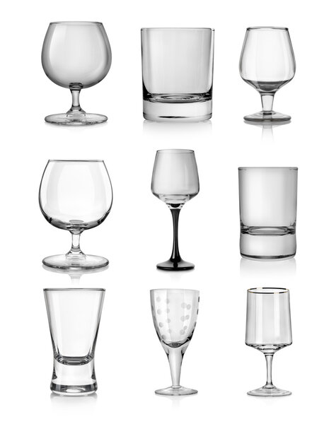 Goblets for hard liquors