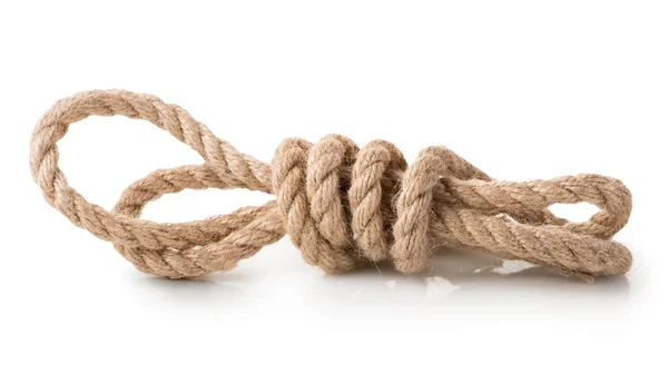 Котушка мотузки ізольована — стокове фото