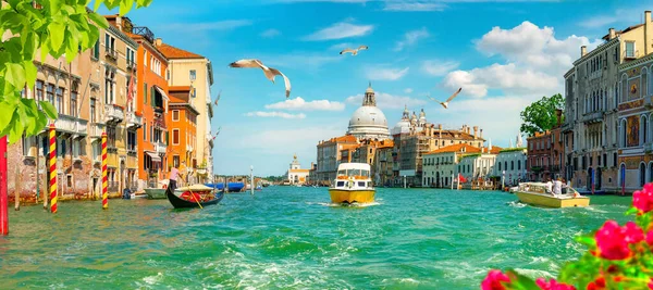Paesaggio urbano estivo di Venezia — Foto Stock