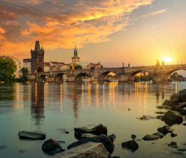 Prag'da vltava Nehri
