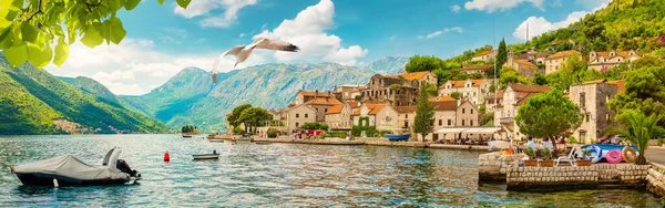 Panorama de la bahía de Kotor —  Fotos de Stock