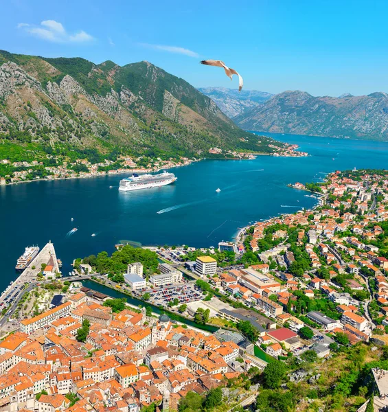 Blick von oben auf Montenegro — Stockfoto