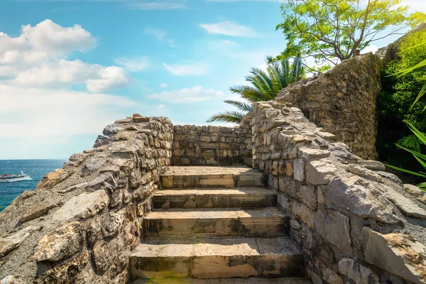 Fort van Maria en de zee — Stockfoto