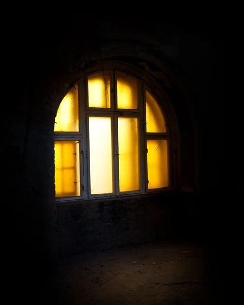 Світяться вікна — стокове фото