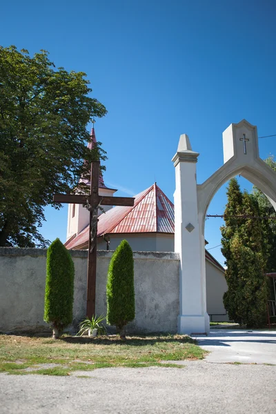 Gateway to church — Stock Photo, Image