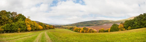Sonbahar manzara panorama — Stok fotoğraf