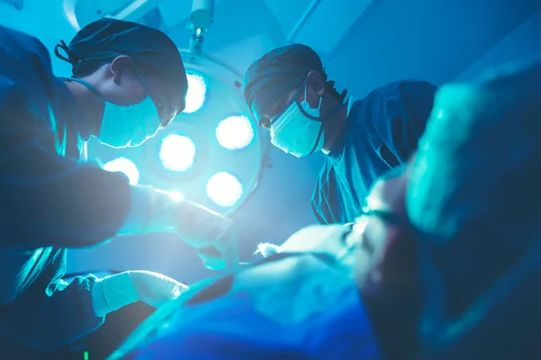 Operating Room Doctor Medical Team Performing Surgical Procedure — Stock Photo, Image