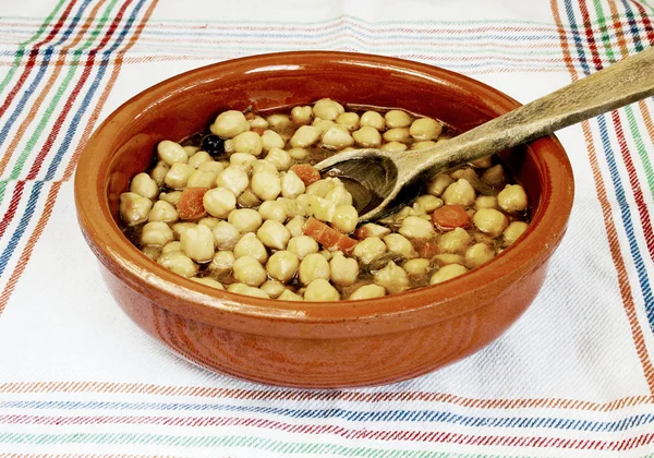 Garbanzos cocidos —  Fotos de Stock