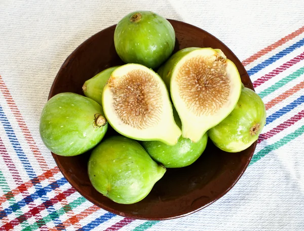 Green figs — Stock Photo, Image