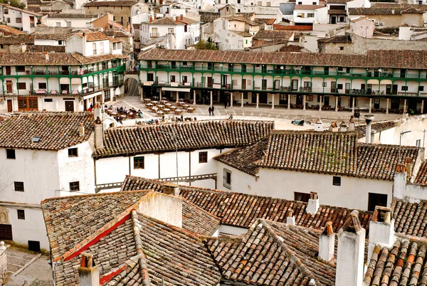 Vista sobre Plaza Mayor en Chinchon, España —  Fotos de Stock
