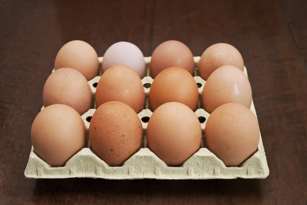 Eggs of hen — Stock Photo, Image