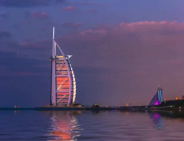 Burj Al Arab hotel on Nov 17, 2012 in Dubai — Stock Photo, Image