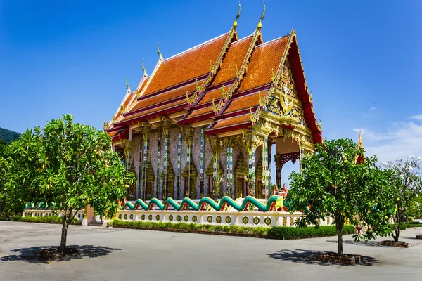 在泰国黑色和尚的寺庙 — 图库照片