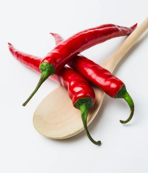 Red chili peppers — Stock Photo, Image