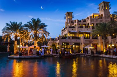 Dubai, Birleşik Arap Emirlikleri - 15 Kasım: souk madinat jumeirah görünümünü