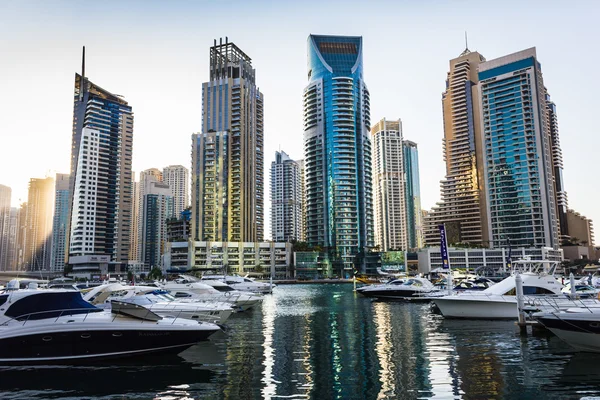 Yacht Club in Dubai Marina. UAE. November 16, 2012 — Stock Photo, Image