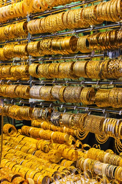 Mercado del oro en Dubai — Foto de Stock