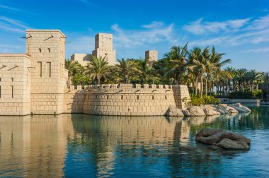 Dubai, Birleşik Arap Emirlikleri - 15 Kasım: souk madinat jumeirah görünümünü