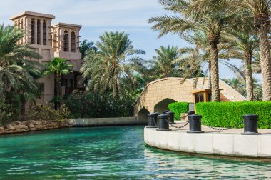 Dubai, Birleşik Arap Emirlikleri - 15 Kasım: souk madinat jumeirah görünümünü