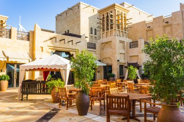 Dubai, Birleşik Arap Emirlikleri - 15 Kasım: souk madinat jumeirah görünümünü