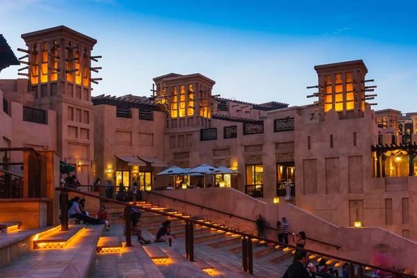 DUBAI, UAE - NOVEMBER 15: View of the Souk Madinat Jumeirah — Stock Photo, Image