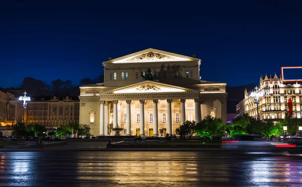 モスクワでロシアの国家学術ボリショイ劇場 — ストック写真