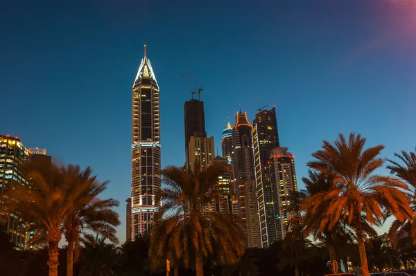 Nightlife in Dubai. UAE. November 18, 2012 — Stock Photo, Image