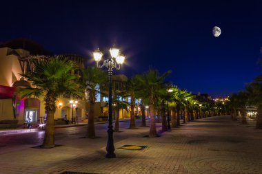 Quay resort Hurghada, gece