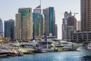 dubai Yat Limanı, yat kulübü. BAE. 16 Kasım 2012