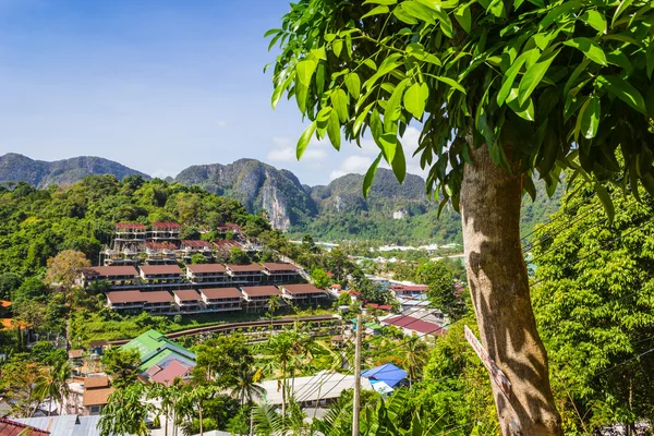 Schöner blick auf phi phi insel — Stockfoto