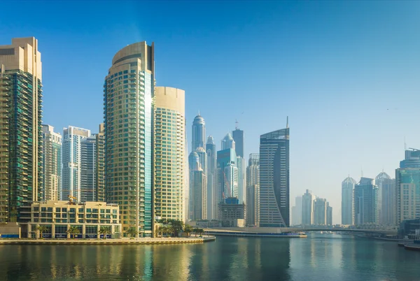 High rise buildings in Dubai — Stock Photo, Image