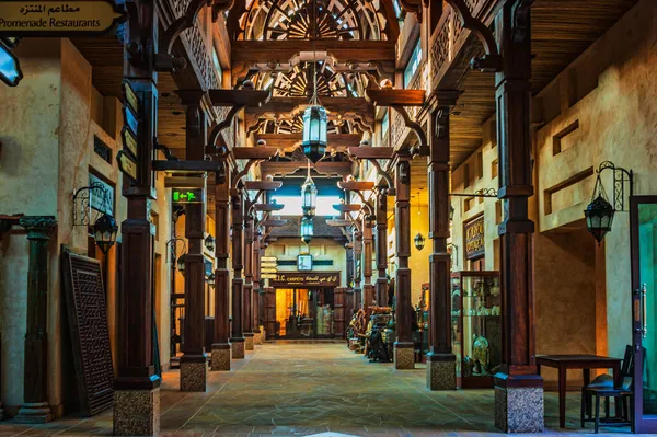 View of the Souk Madinat Jumeirah — Stock Photo, Image