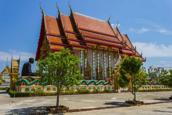 Tempel des schwarzen Mönchs in Thailand — Stockfoto