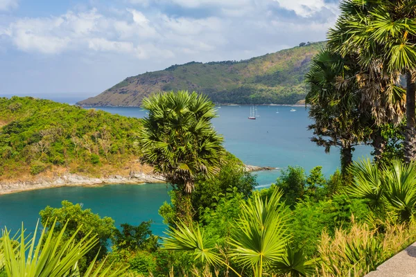 Cape is a mountain of rock in Phuket, Thailand — Stock Photo, Image