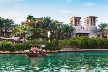 Dubai, Birleşik Arap Emirlikleri - 15 Kasım: souk madinat jumeirah görünümünü