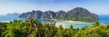 phi phi Adası'nın güzel manzara