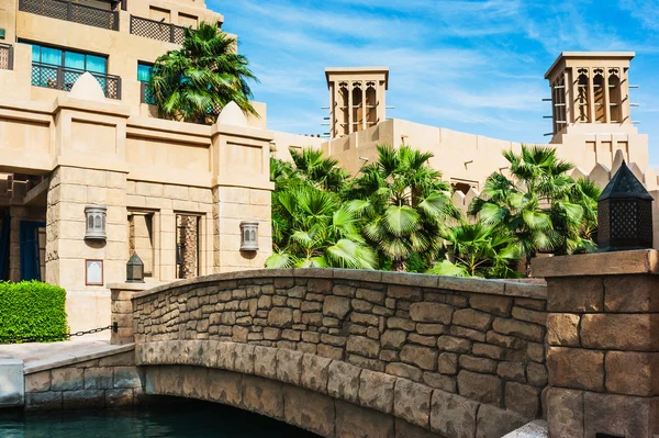 DUBAI, EAU - NOVEMBRO 15: Vista do Souk Madinat Jumeirah — Fotografia de Stock