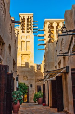 Dubai, Birleşik Arap Emirlikleri - 15 Kasım: souk madinat jumeirah görünümünü