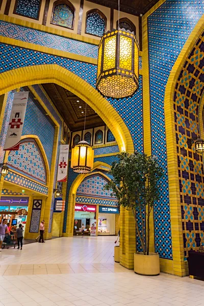 Battuta mall jest najbardziej piękny supermarket w Dubaju — Zdjęcie stockowe