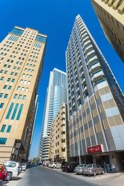 Sharjah - terceira maior e mais populosa cidade dos EAU — Fotografia de Stock