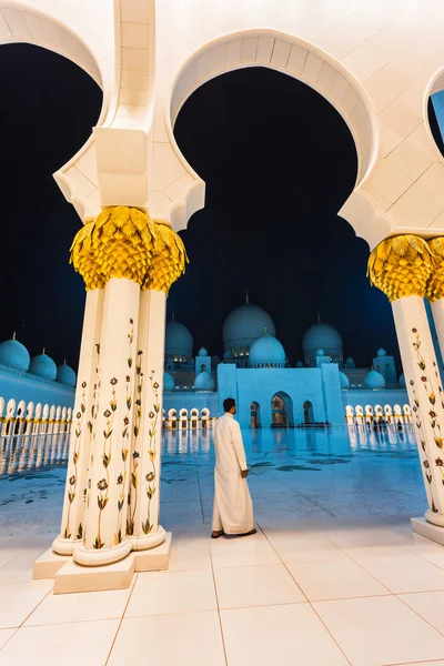 Шейх Заєд мечеть — стокове фото