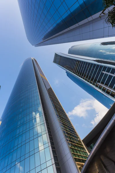 Skyscrapers in Abu Dhabi, UAE — Stock Photo, Image