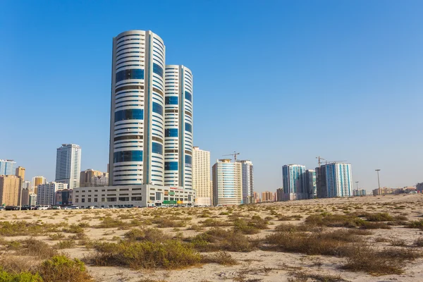 Edifícios em Sharjah — Fotografia de Stock