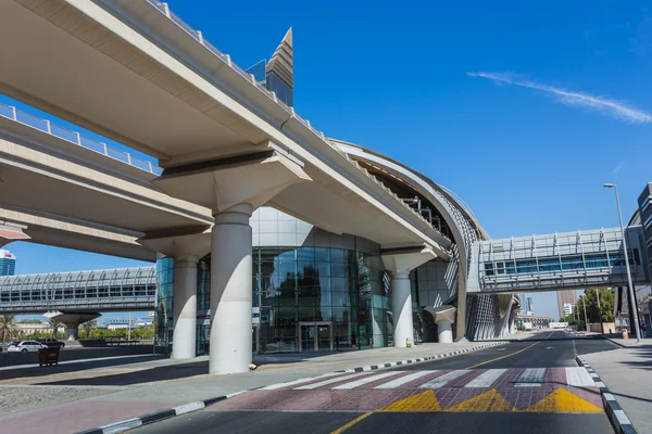 U-Bahn von Dubai — Stockfoto