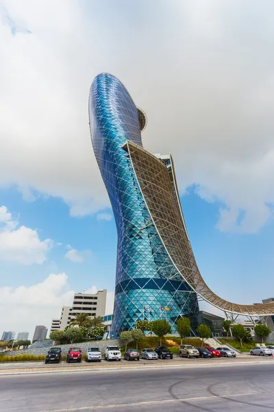 The Capital Gate Tower — Stock Photo, Image