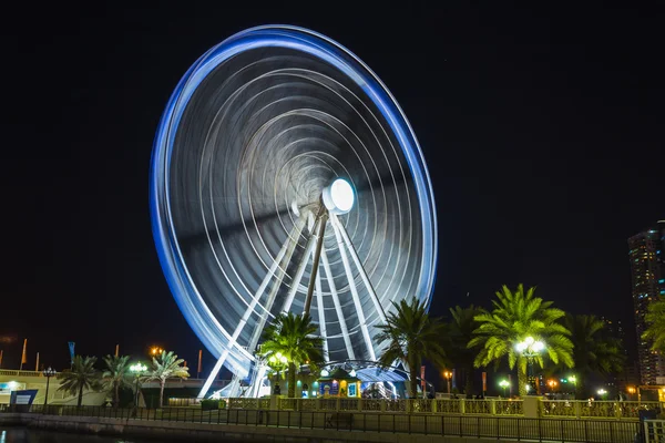 Ferris wheel in Al Qasba - Sharjah — Stock Photo, Image