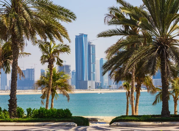 Sharjah - troisième ville la plus grande et la plus peuplée des EAU — Photo